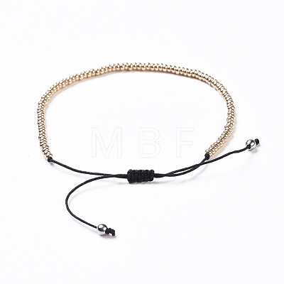 Nylon Thread Braided Beads Bracelets BJEW-JB04348-01-1