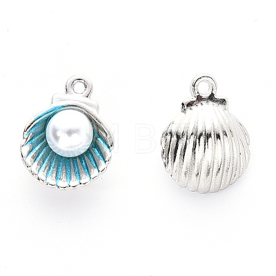 Alloy Enamel Charms ENAM-R059-03E-P-RS-1