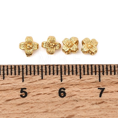 Brass Beads KK-P344-02G-1