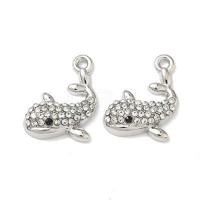 Alloy Crystal Rhinestone Pendants FIND-G108-04E-P-1