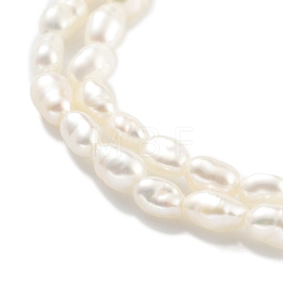 Natural Cultured Freshwater Pearl Beads Strands PEAR-P062-01D-1