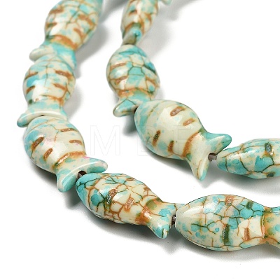 Synthetic Turquoise Beads Strands X-TURQ-F019-01I-1