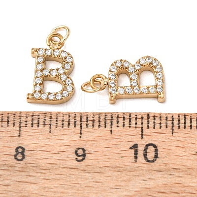 304 Stainless Steel with Crystal Rhinestone Charms RB-CBA5270-11G-B-1