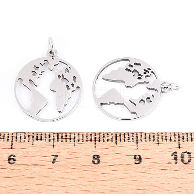 Non-Tarnish 201 Stainless Steel Pendants STAS-S105-T562D-1-1