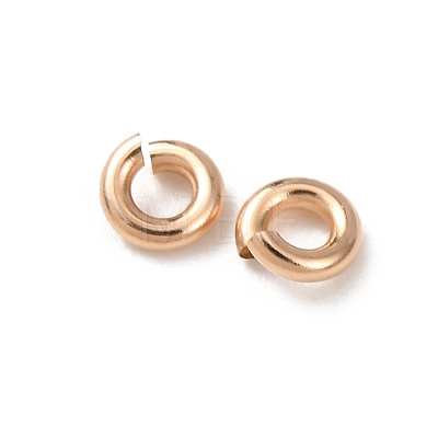 1/20 14K Gold Filled Open Jump Rings KK-G164-05G-02-1