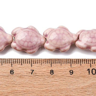 Handmade Porcelain Beads Strands LAMP-G140-02M-1