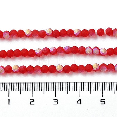 Transparent Glass Beads Strands EGLA-A044-T4mm-MB01-1