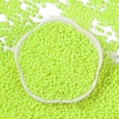 Opaque Acrylic Beads SACR-A007-01B-12-1