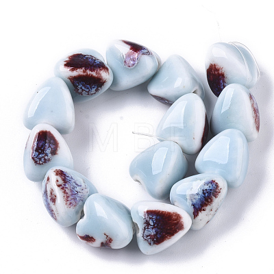 Handmade Porcelain Beads PORC-S498-01E-1