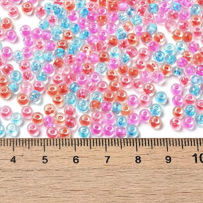 Transparent Glass Round Seed Beads SEED-B001-05A-14-1