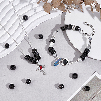 25Pcs 304 Stainless Steel European Beads OPDL-PH0001-06A-1