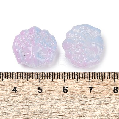 Transparent Glass Beads DGLA-E004-11D-1