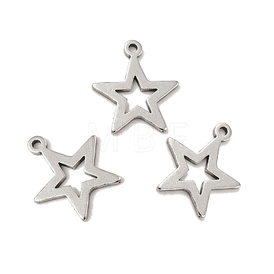 201 Stainless Steel Pendants STAS-A066-14P-1