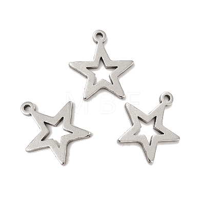 Non-Tarnish 201 Stainless Steel Pendants STAS-A066-14P-1