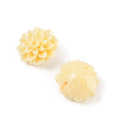 Synthetic Coral 3D Flower Rose Beads CORA-L046-C01-1