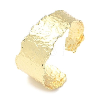Brass Cuff Bangles for Women BJEW-A038-01C-G-1