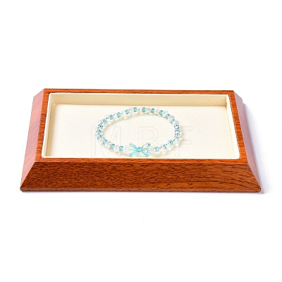 Rectangle Wood Pesentation Jewelry Bracelets Display Tray ODIS-P008-19A-02-1