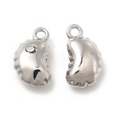 Rack Plating Alloy Rhinestone Charms FIND-G044-08P-1