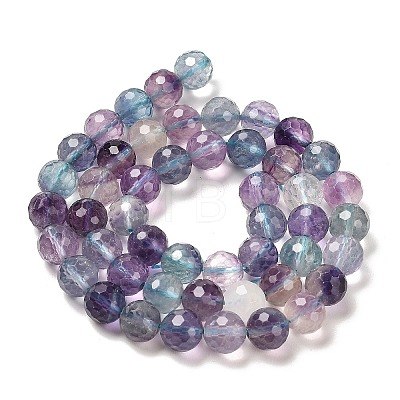 Natural Fluorite Beads Strands G-K345-A02-02-1