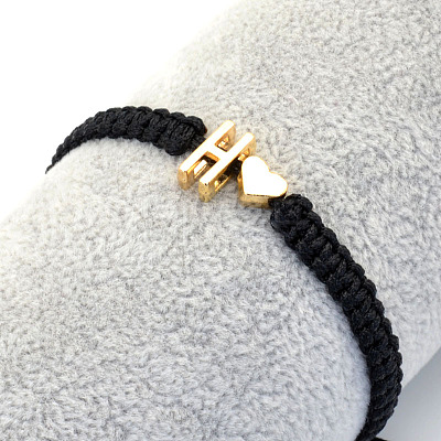 Alloy Beads Braided Bead Bracelets FS-WGADCE6-08-1
