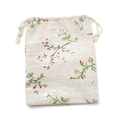 Cotton Packing Pouches Drawstring Bags ABAG-S003-07A-1