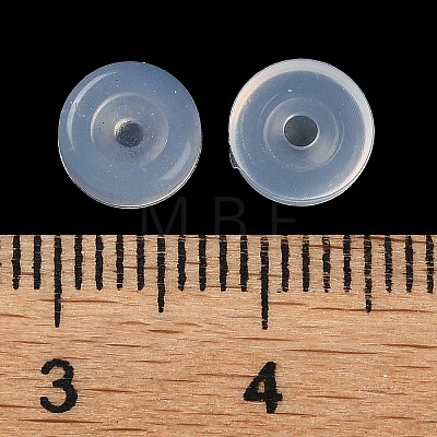 Silicone Ear Nuts X-SIL-D009-03-1