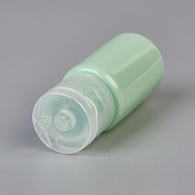 10ml Macaron Color PET Plastic Empty Flip Cap Bottles MRMJ-WH0025-A-07-1