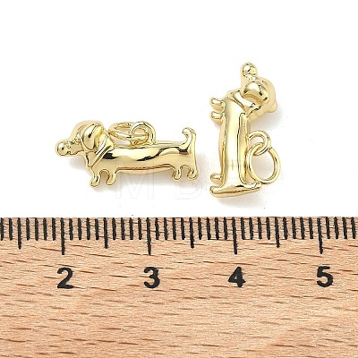 Brass Pendants KK-G555-01G-02-1