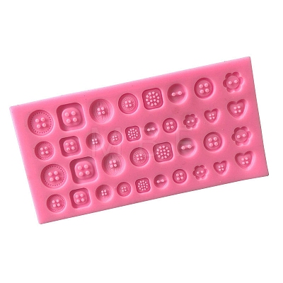 Silicone Button Wax Melt Molds STAM-PW0003-30-1