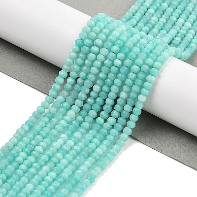 Natural Amazonite Beads Strands G-K376-B01-02-1