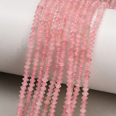 Natural Rose Quartz Beads Strands GG-CBAA9B4-A07-02-1