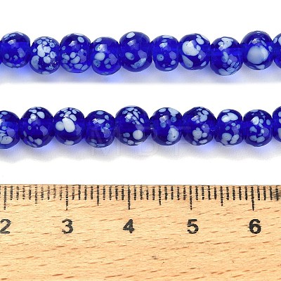 Handmade Lampwork Beads Strands LAMP-H071-01A-1
