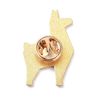 Origami Dog Enamel Pin JEWB-K004-35-1