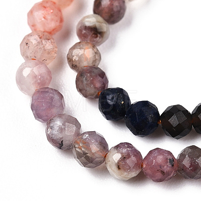 Natural Mixed Gemstone Beads Strands G-D080-A01-02-37-1