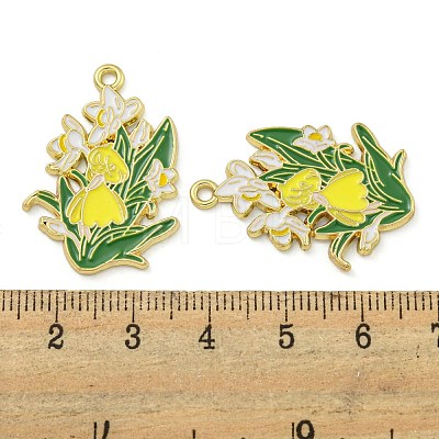 Alloy Enamel Pendants FIND-Z049-01G-A-1