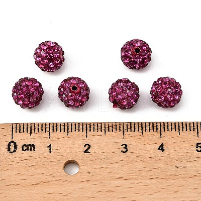 Pave Disco Ball Beads RB-H258-8MM-502-1