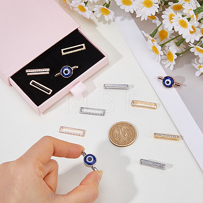 12Pcs 3 Colors Alloy Watch Band Charms for Watch Loops Accesssories FIND-FH0017-64-1