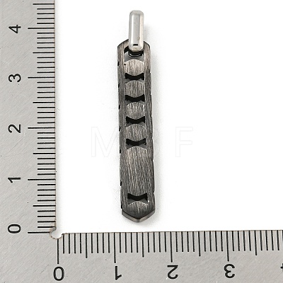 304 Stainless Steel Pendants STAS-F307-04B-1