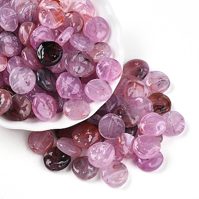 Transparent Acrylic Beads X1-TACR-T028-41D-1