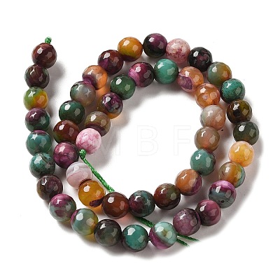 Natural Agate Beads Strands G-G079-A06-03-1