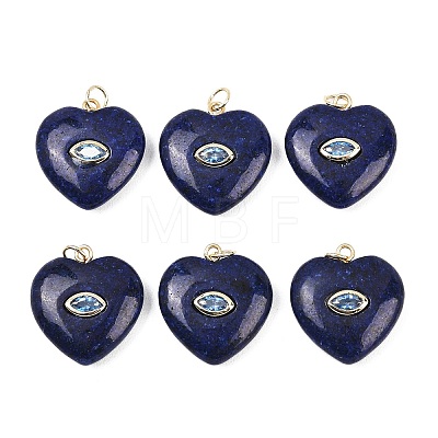 Dyed Natural Sesame Jasper Pendants G-Z134-04D-1