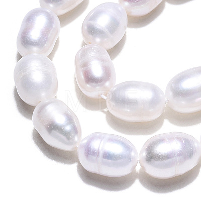 Natural Cultured Freshwater Pearl Beads Strands PEAR-N012-07F-1