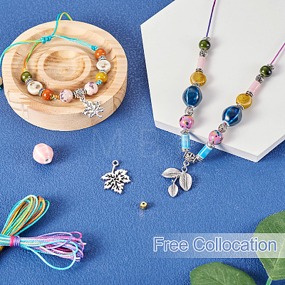 DIY Braided Bracelet Making Kit DIY-TA0003-91-1