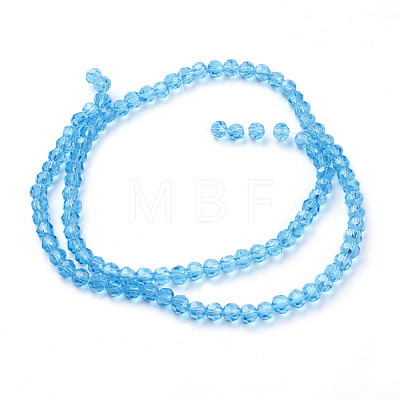 Glass Beads Strands X-EGLA-J042-6mm-07-1