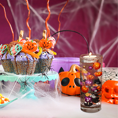 DIY Halloween Vase Fillers for Centerpiece Floating Pearls Candles DIY-BC0009-71-1