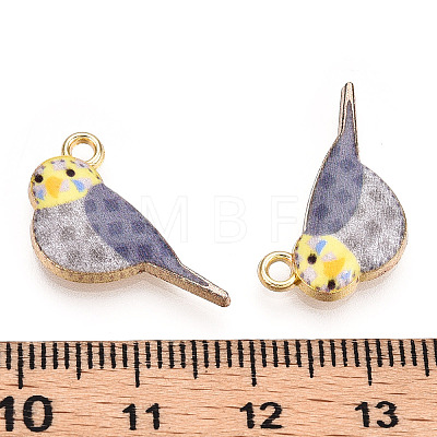 Printed Alloy Pendants ENAM-N056-205F-1