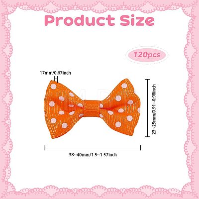 120Pcs Polyester Ornament Accesories DIY-CA0008-43A-1