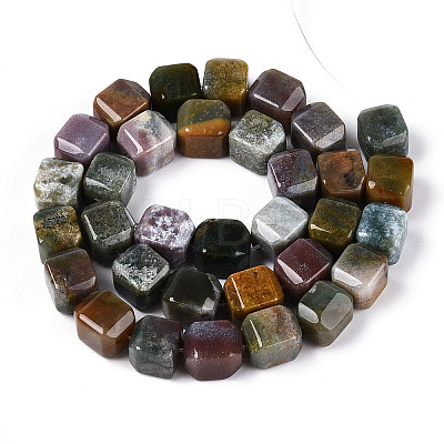 Natural Indian Agate Beads Strands G-N353-03A-02-1
