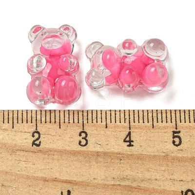 Transparent Acrylic Beads OACR-A027-11D-1