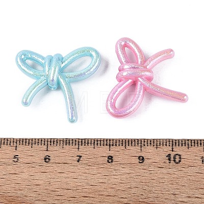 UV Plating Opaque Acrylic Beads OACR-N160-18-1
